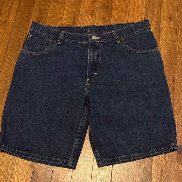 Wrangler Kids Dark Blue Denim Shorts - Picture 1 of 3